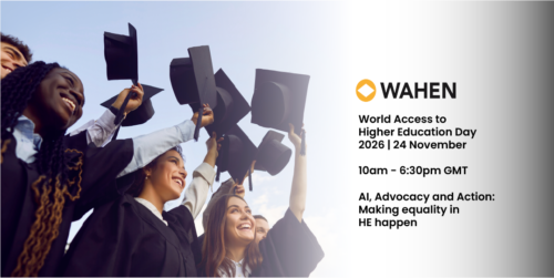 WAHED announcment graphic webpage